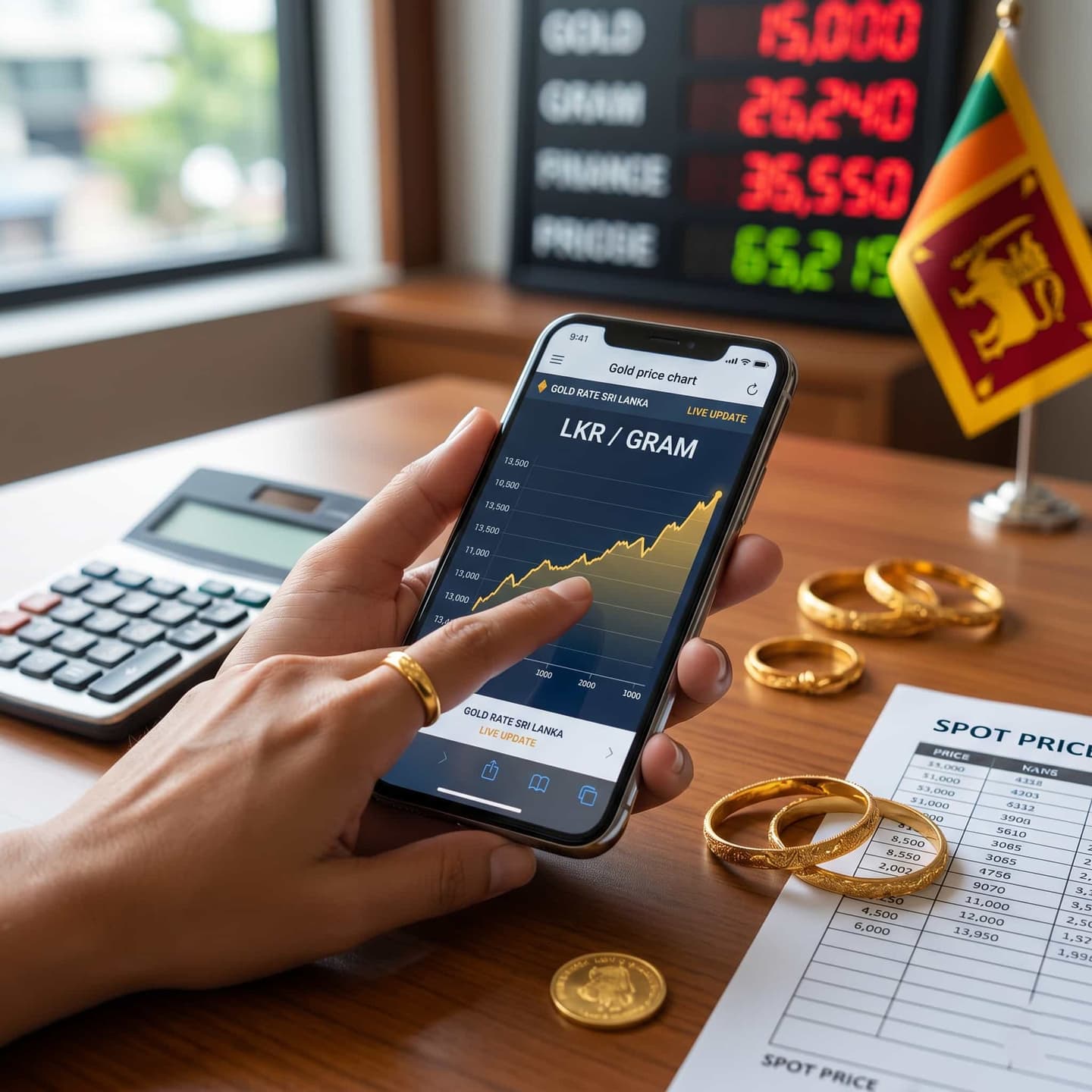 Gold Rate Today Sri Lanka — How to Check Live Gold Prices