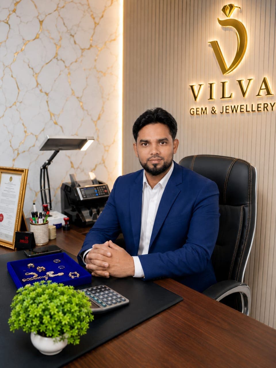 Founder & CEO of Vilva Gold